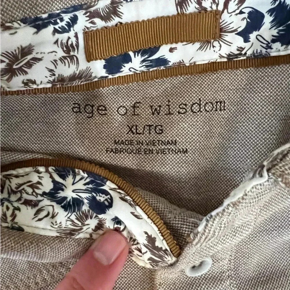 Age of Wisdom Tan Polo, size XL - Picture 5 of 5